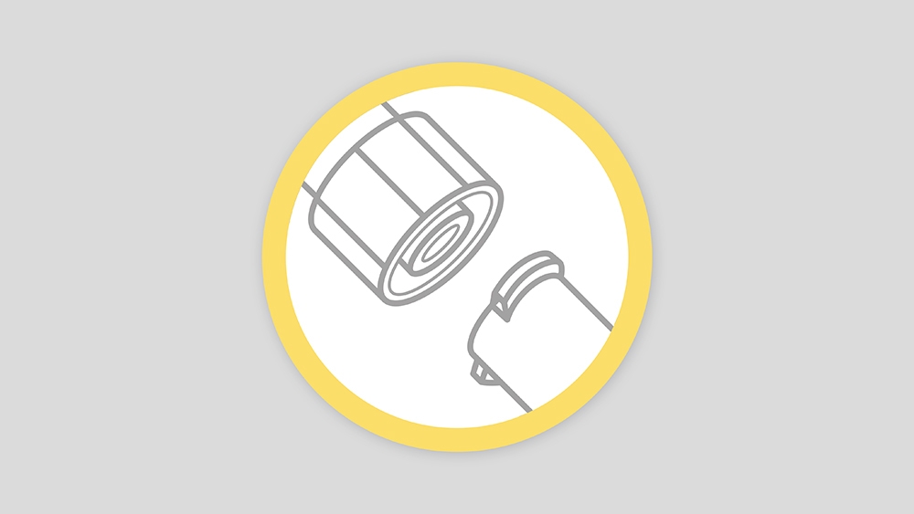 NRFIT® csatlakozás.